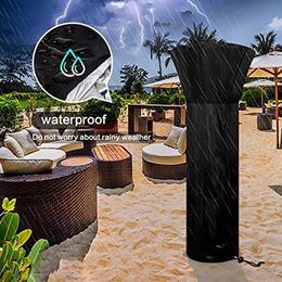 Dust Cover Patio Heater Heavy Duty Waterproof Gas Pyramid Standup For Outdoor Furniture Protector AllPurpose Covers 231023