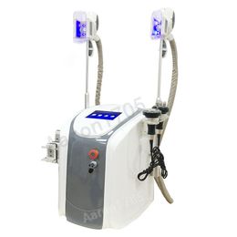 Cryotherapy Slimming Two Cryolipolysis Fat Freeze Machine 40K Cavitation Lipo Laser Beauty Equipment