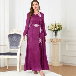 Ethnic Clothing 2023 Muslim Dress Women Abaya Dubai Luxury Pearl Evening Dresses Vestido Kaftan Caftan Marocain Hijab Abayas Kebaya