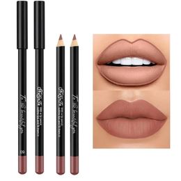 Lip Pencils 24 Colour Matte Lipstick Pencil Long Lasting Lip Liner Velvet Lips Makeup Cosmetic Maquillaje Women Beauty Make Up Can Be Cut 231024