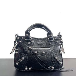 Balencaiiga Bags Classic Bags New Product Popular Fashionable Versatile with Dark Motorcycle Rivet Design Small Tote Portable Crossbody for Women
