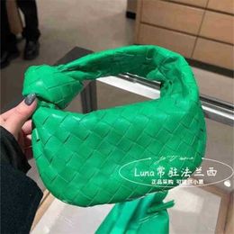 Bag Venetasbottegas Designer Handbags Authentic Jodie Knitting Mini Hand Underarm Hand One Shoulder Knot