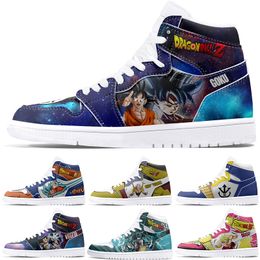 new Customised Shoes 1s DIY shoes Basketball Shoes men 1 women1 Anime Character Customised Personalised Trend Versatile Outdoor sneaker