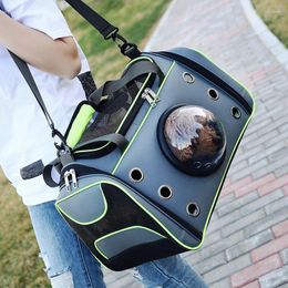 Cat Carriers Pet Carrier Space Backpack For Cats Small Dogs Portable Kitten Travel Bag Outdoor Puppy Supplies