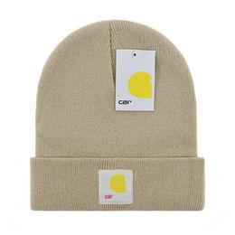 fashion beanie designer luxury men Women baseball hat sport cotton knitted hats skull caps fitted classic letter Carhart Embroidered wool beanies casual outdoor T-3