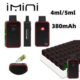 Imini Style Disposable E Cigarette Delta 8 Oil Vaporizer Empty Thick Oil 3ml 4ml 3 Gramme Vape Pen with Rechargeable Battery 380mAh Ceramic heating element Lanyard