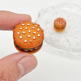 Hamburger Miniature Mini Resin Food Mould for DIY Jewery Accessories Fake Decoration 1222138