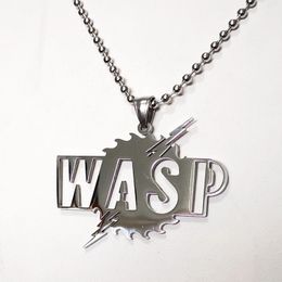 Chokers ICP Jewellery Large Mens WASP Pendant Wasp Charms Stainless Steel Necklace Chain M 30" 231025