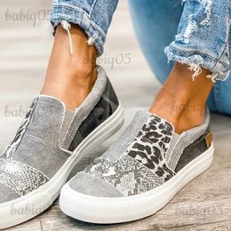 Dress Shoes Women Canvas Shoes Fashion Snake Printed Luxury Gladiator Flats Shoes Round Head Casual Female Footwear Ladies Sneakers Zapatos T231025