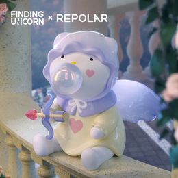 Blind box Finding Unicorn REPOLAR Bedtime Story Series Box Polar Bear Christmas Kawaii Action Figures Mystery Birthday Gift Kid Toy 231025