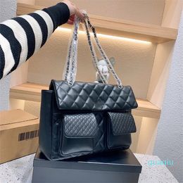 New Fashion Female Bags Travel Bag Tote Diamond-Shaped Leather Large-Capacity Outdoor Sacoche Luxury