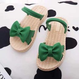 First Walkers Toddler Kids Infant Girls Soild Bowknot Princress Shoes Soft Sole Non Slip Prewalker Beach Dress Sandal For