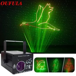 Other Event Party Supplies 3D Full Color Animation Laser Projection Light Christmas Bar KtV Beam Stage DJ Disc 231025