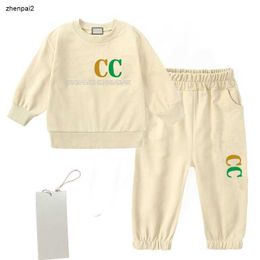 Luxury kids Clothing Sets high quality Baby sportswear boys Sweater suit Children's clothes Tops pants two-piece size 90-160