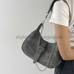 Shoulder Bags Handbags Retro Grey Women's Bag Fashion Full Shoulder Bag Quality Women's Handbagstylishhandbagsstore