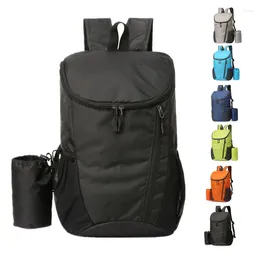 Backpack Foldable For Women Men Shoulders Bag Large Capacity Knapsack Outdoor Travel Ride Hiking Field Pack Ultra-Light Rucksack