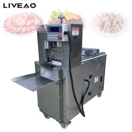 Stainless Steel Mutton Cutting Machine Commercial High Quality Small CNC Single Cut Lamb Roll Machine
