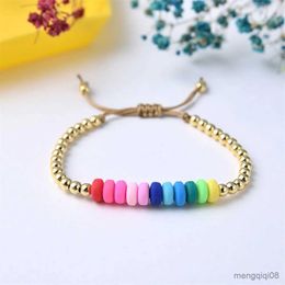 Chain Boho Summer Braceler for Women Girl Friends Gift Jewellery Copper Gold Bracelets Jewellery R231025