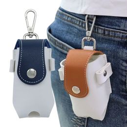 Other Golf Products Ball Mini Bag PU Leather with Tees Pouch Hang on Waist Belt Gift for Husband Sport Accessories 231024