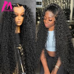 Deep Frontal 13x6 Hd Loose Water Wave Wigs 30 40 Inch 13x4 Curly Lace Front Human Hair Wig 250 Density 231024