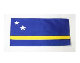 Curacao Flag 150x90cm 3x5ft Printing Polyester Club Team Sports Indoor With 2 Brass Grommets5832236