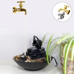 Garden Decorations Decorative Invisible Fountain Craft Floating Tap Outdoor Yard Watering Can