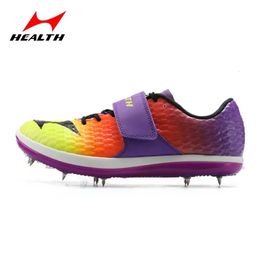 Dress Shoes Health Carbon Plate Track and Field Event Competitions Triple Jump Sport Professional High Spiked Training Sneakers 231024