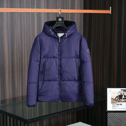 2023 designer di abbigliamento da uomo Piumini camicia Standard 90% piumino d'oca bianca può riempire nuovissimo tessuto opaco fodera in nylon dimensione massima indossare fino a 115 kg cappotto giacca da uomo