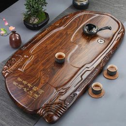 Teaware Sets Modern Chinese Tea Rectangular Solid Wood Tray Home Living Room Table Large Office Set Simple