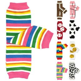 Men's Socks Children Leg Warmer Fashion Trend Pattern Baseball Cute Cotton Comfortable Women Warmers Leggings