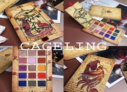 Cageling 15 Colours Eyeshadow Palette Shimmer Matte Glitter Eye Shadow Pallete Pigmented LongLasting Waterproof Makeup Kit3800203