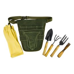 Hair Salon Garden Canvas Belt Tool Bag With Multiple Pocket Storage Waterproof Portable Men Women Durable Scissors Lawn Mower Household 231025