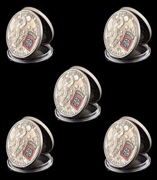5pcs USA 82nd Airborne Division US Liberty Eagle Custom Metal Copper Military Challenge Coin Collectibles Gifts1911683
