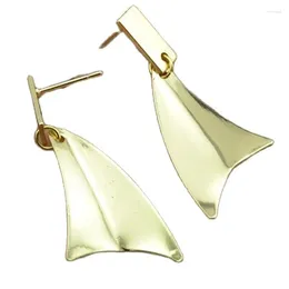 Dangle Earrings For Women Fashion Jewelry Gold Green Silver Plating Sexy Mature Urban Beauty Wholesale Shiny Ladies Earings