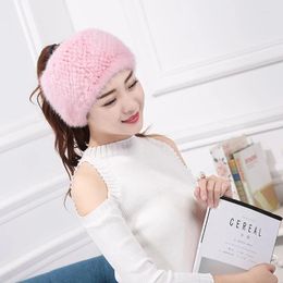 Scarves Scarf Winter Fashion Elastic Headband For Girls Woven Neck Warmer Ring Women Hand Knitted Natural