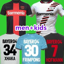 23 24 Bayer 04 Leverkusen Soccer Jerseys 2023 2024 WIRTZ HOFMANN BONIFACE ADLI HLOZEK SCHICK FRIMPONG GRIMALDO TELLA ADLI TAH Home Away third Football Shirt Kits