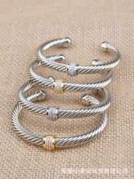 DY Bracelet Designer Classic Jewellery Fashion charm Jewellery bracelet Dy AAA Similar Bracelet Popular Twisted Cable Christmas gift Jewellery high quality accessories