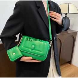 Shoulder Bags Bags Head Crossbody Bag 2023 Underarm Handbag with Wallet Designer Fashion Square Shoulder Bagstylishyslbags