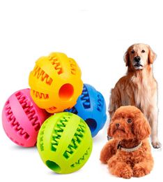 Rubber Chew Ball Dog Toys Training Toothbrush Chews Toy Food Balls Pet Product Interactive Molar Bite Funny Tooth Clean Ball for P7048855