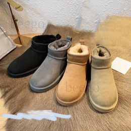 ultra mini Austrália Botas Quentes Clássicas Australianas EUA GS 585401 Bota de Neve Inverno Pele Cheia Fofa Peluda Botas de Tornozelo de CetimXN3h #