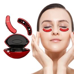 Face Massager MINI Capsule Eye Beauty Instrument EMS Micro Current Vibration Massage Cream Introduction Mini 231024