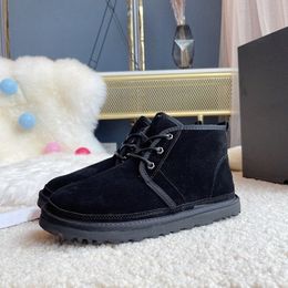 Australie Kids Boots Toddler Booties Boys Girls Snow australian Boot Children Youth Bottes Black Grey Shoes n1da#