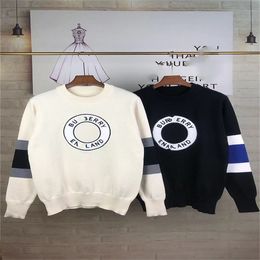 Men's designer Spring Women's sweater Long sleeve jumper Crewneck cartoon knit high-end jacquard knit sweater coat top S-XXL b63