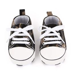 First Walkers Baby Canvas Classic Sports Sneakers born Baby Boys Girls Print Star First Walkers Shoes Infant Toddler Anti-slip Baby Shoes 231024