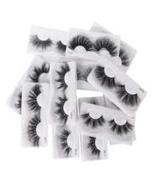 20 styles 25 mm 5D Mink Eyelashes Dramatic Long Mink Lashes Makeup Full Strip Lashes 25mm False Eyelashes 3D Mink Eyelashes Reusab3484978