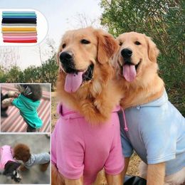 Dog Apparel Solid Colour Hoodies Pet Clothes For Small Dogs Puppy Coat Jackets Sweatshirt Cat Costume Cotton Outfits