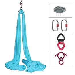 Resistance Bands Aerial Fly Yoga Hammock Set Anti Gravity Belts For The Exercise Air Swing Bed Trapeze 231024