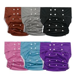 Cloth Diapers 1Pc Adult Diapers Diaper Panties For Adult Reusable Washable Cloth Diapers Absorbent Ecological Diaper Potty Training 231025