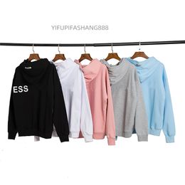 ESS Original standard men's women hoodie designer luxury OFF long sleeve round neck hoodie cashmere thick sweater jacket Sweat shirts Loose Sweatshirts hoody hooded