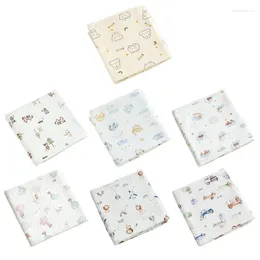 Blankets Baby Blanket Soft Gauzes Cotton Receiving Breathable Nursery Q81A
